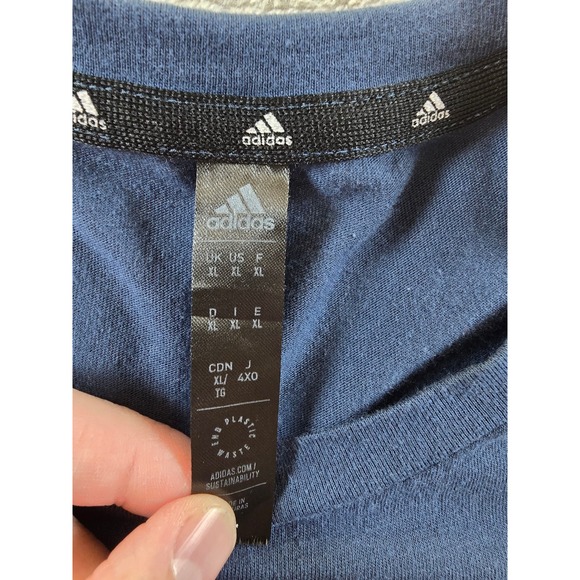 Adidas MLS Next Fest Long Sleeve Shirt Mens XL Blue Athletic Performance - Picture 4 of 8